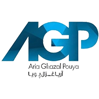 logo aria ghazal pooya ico